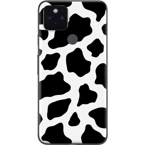 Cow Pattern Animal Print Google Pixel 5 Skin